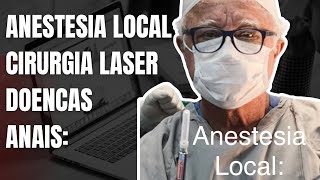 ÃšNICO PROCTOLOGISTA FAZ ANESTESIA LOCAL P CIRURGIAS LASER P TODAS DOENÃ‡AS ANAIS [upl. by Airdnola589]