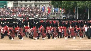 Trooping the colour Review 28th May 2011 Spin wheelavi [upl. by Mairem452]