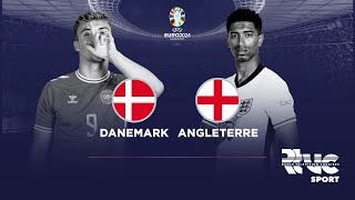 Championnat dEurope de football  DANEMARK vs ANGLETERRE [upl. by Yelad257]