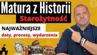 Matura z Historii  Powtórka  Najważniejsze Daty Wydarzenia Procesy ze starożytności 📚✏️ [upl. by Cooperman708]