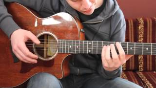 How To Play quotDiamondsquot By Ben Howard guitar lesson  tutorial [upl. by Aketahs]