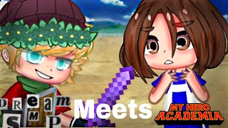 Mcyt meets mha EP 3 Gacha club [upl. by Andi]