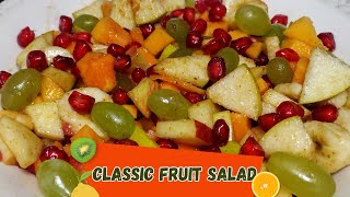 Easy Fruit Salad  Chatpatta Fruit Chaat  fruitchaat fruitsalad [upl. by Frederigo]