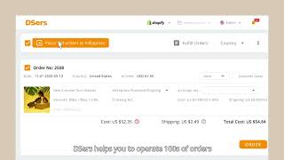 How to fulfill bulk orders on Shopify while dropshipping  DSerscom [upl. by Tarah]