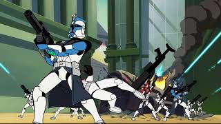 Captain Fordo and Yoda Defend Sector Four  Star Wars Clone Wars [upl. by Malvino199]