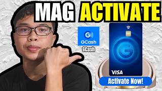 Paano I ACTIVATE ang GCASH Visa Card [upl. by Kynthia]