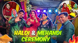 Haldi amp Mehandi Ho Gayi  romantic couple vlogs  Mrandmrsgautam [upl. by Kast]