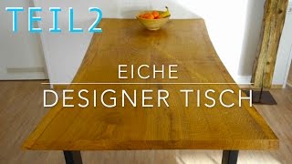 Teil 2 DIY Tischfuß für Designertisch  Anleitung  ★MrHandwerk ★ [upl. by Bain]