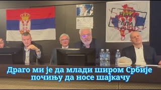 Branimir Nestorović  Drago mi je da mladi širom Srbije počinju da nose šajkaču [upl. by Frisse]