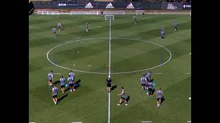 Professional Soccer MLS Warm Up Activity  Football Sprints [upl. by Marquita]