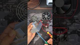 Peltier Cooler Heat Sink Fan Direction amp Airflow Efficiency [upl. by Mendie259]