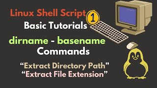 Bash script Extracting the directory path and checking the extension of a file in Linux [upl. by Eerehs]