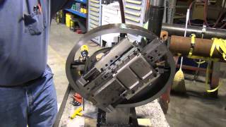 Machining elliptical manways from the outside AND the doors 1 of 2 [upl. by Yeltsew]