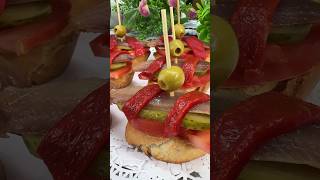 Pinchos de Sardinas Ahumadas 😋 Impresionante 😋👍 shorts recipe [upl. by Jordon908]