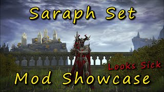 This Elden Ring Mod Looks Sick Saraph Set Mod Showcase [upl. by Oys]