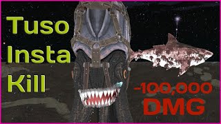 How to Tusoteuthis Instant Kill  Ark Survival Evolved PC [upl. by Erastus421]