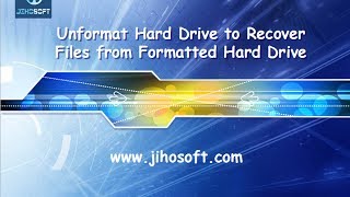 unformat hard drive recover files after formatting hard drive or parition [upl. by Itnahs62]