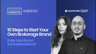 10 Steps to Start Your Own Brokerage Brand  Quadcode  Webinar [upl. by Trinl]