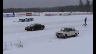 Lada vs Nissan 200SX [upl. by Shererd934]