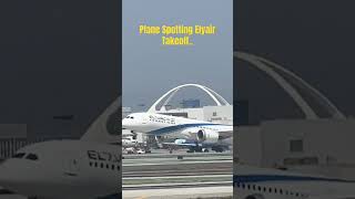 Plane Spotting ElyAir Airlines Takeoff at LAX avgeek takeoff [upl. by Lirbaj379]