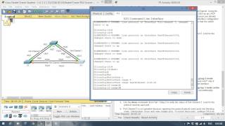 CCNA3 3213 Packet Tracer Configuring EtherChannel [upl. by Georgeanne]