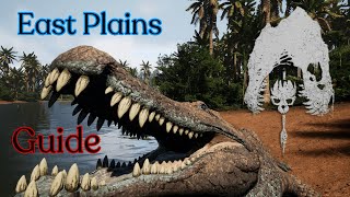 How To get to East Plains as a Deino  The Isle Evrima Guide [upl. by Nyleda]