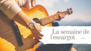 Poésie  La semaine de lescargot Pour apprendre ce poème en classe ou à la maison [upl. by Etnahsal]