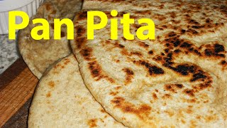 Receta de pan Pita integral paso a paso [upl. by Wain518]