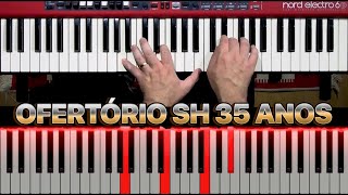 Em Teu Abraço Ofertório SH 35 Anos  Tutorial [upl. by Kirred154]