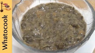 How To Make Trinidad 🇹🇹 Callaloo  vegandeatz  whatoocookcom [upl. by Huntington]