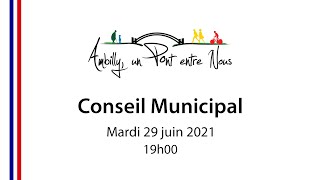 Conseil Municipal  29062021 [upl. by Aliel]