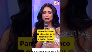 Pamela Franco acepta romance con Cueva magalymedina magalytvlafirme amoryfuego americahoy [upl. by Lertsek]