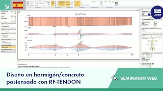 Seminario web Diseño en hormigónconcreto postensado con RFTENDON [upl. by Ynoble]