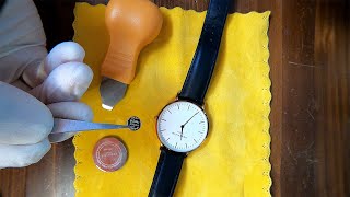 Rosefield Watch Battery Change Replacement [upl. by Sanfred]