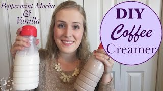 HOMEMADE COFFEE CREAMER  Jordan Cornwell [upl. by Leumek349]