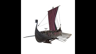 Viking Drakkar Longship Model [upl. by Nnaira206]