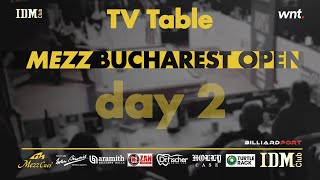 Day 2  Tv Table  Mezz Bucharest Open [upl. by Loginov]