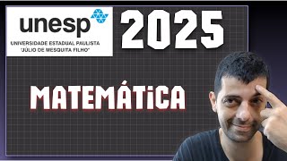 UNESP 2025  Matemática  Prof Gabs [upl. by Fuld]