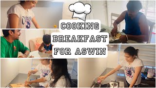 Made Breakfast for Aswin with Friends  Diya Krishna  Ozy Talkies [upl. by Blythe]