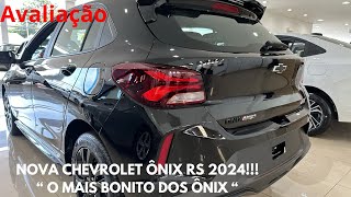 NOVO CHEVROLET ÔNIX RS 2024 [upl. by Skillern]