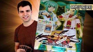 Best Yugioh 5Ds 2009 Duelists Leo and Luna Tin Opening Kuriboh Madness [upl. by Hanover]