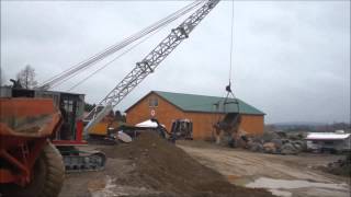 1929 Koehring Dragline at Lakeside Sand  Gravel [upl. by Airdnahs]