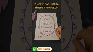 ZİNCİRE BAĞLI OLSA YİNEDE SANA GERİ DÖNER  GERİ DÖNDÜRME RİTÜELİ  Medyum Alp [upl. by Lilak]