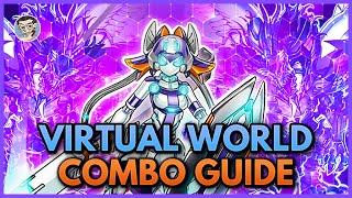 YUGIOH VIRTUAL WORLD COMBO TUTORIAL  DOUBLE VFD  PLAYING THROUGH NIBIRU  BASIS COMBOS [upl. by Clarisa]