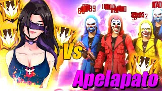 Better Than Apelapato 😳1 vs 4 Players  Garena Free Fire [upl. by Airtened549]