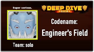 DRG Elite Deep Dive Solo  Codename Engineers Field [upl. by Zetra]