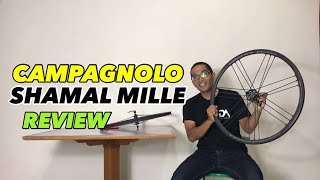 CAMPAGNOLO SHAMAL MILLE REVIEW wheelset alloy [upl. by Atinram172]