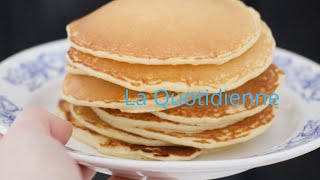 Recette facile des pancakes moelleux [upl. by Maise509]