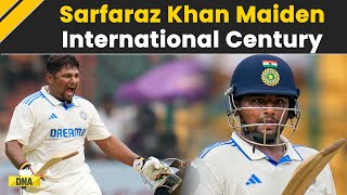 IND vs NZ Highlights 1st Test Sarfaraz Khan Smashes Maiden International Century In Bengaluru [upl. by Irrot]