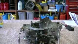 Holley 4150 Street HP carb rebuild Tear DownPart 13 [upl. by Anuahs]